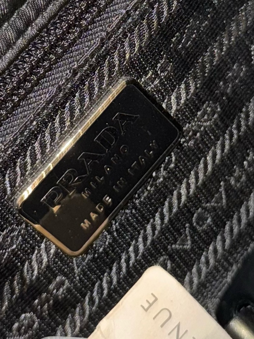 VINTAGE PRADA Quilted Tessuto Hobo Bag - Mint Condition with Papers and Tags - Picture 14 of 15